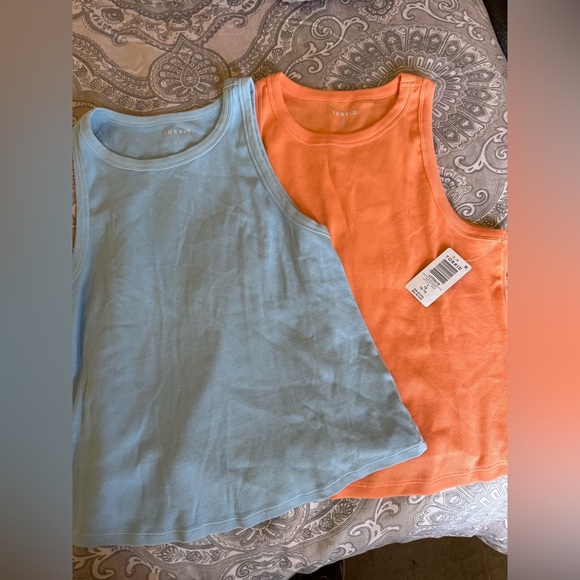 torrid Tops - Torrid High Neck Tank Top Set Of Two